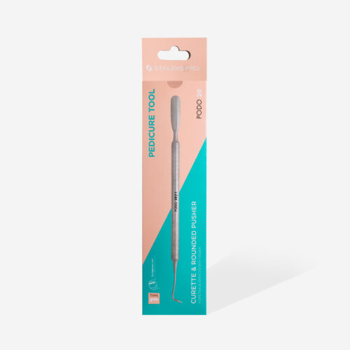 Chiureata si Instrument cuticula rotunjit pentru Podologie, PP-20-1, Staleks