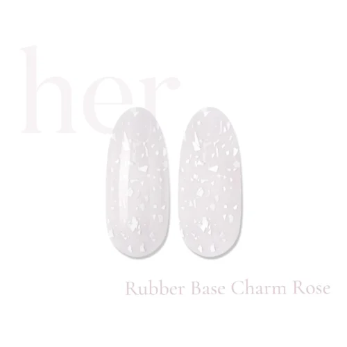 Rubber Base Charm Rose