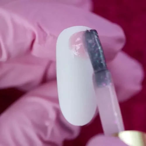 Sens Base Gel – Aurora Flake – Rose 10ml