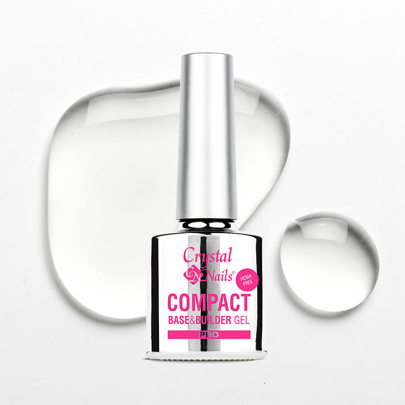 Compact Pro Rubber Base Gel – Hema Free – Clear