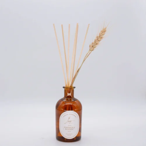 Difuzor cu bastonașe Portocale și Busuioc – 250 ml