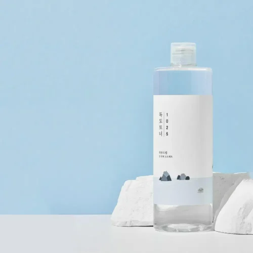 1025 Dokdo Toner exfoliant pentru fata - hidratare profunda si curatarea porilor, 500 ml