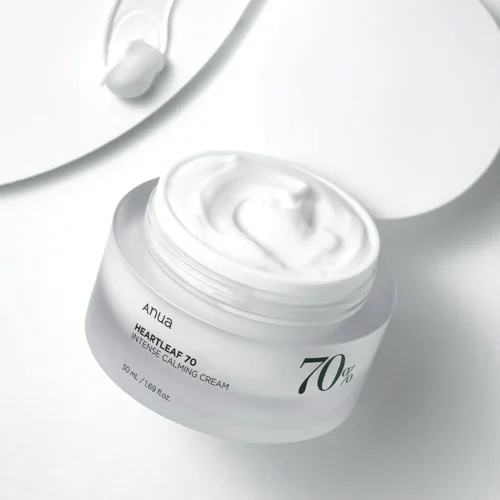Cremă intensă liniștitoare cu extract de Heartleaf 70% - 50ml