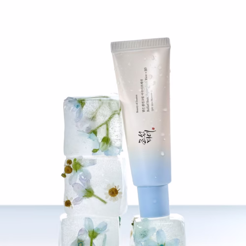 Crema de fata cu SPF 50+ PA++++ Relief Sun Aqua-fresh Rice + B5, 50 ml