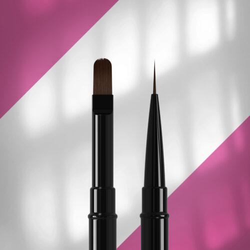 Staleks Pensulă 2 în 1 EXPERT (Liner 10 mm / Gel 11 mm) - NBE-03/06