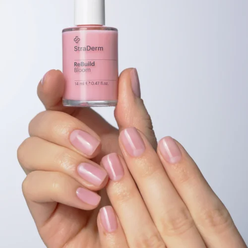 Bază Tratament pentru Unghii Fragile – Fortificare și Netezire Vizibilă, ReBuild - Bloom, 14 ml