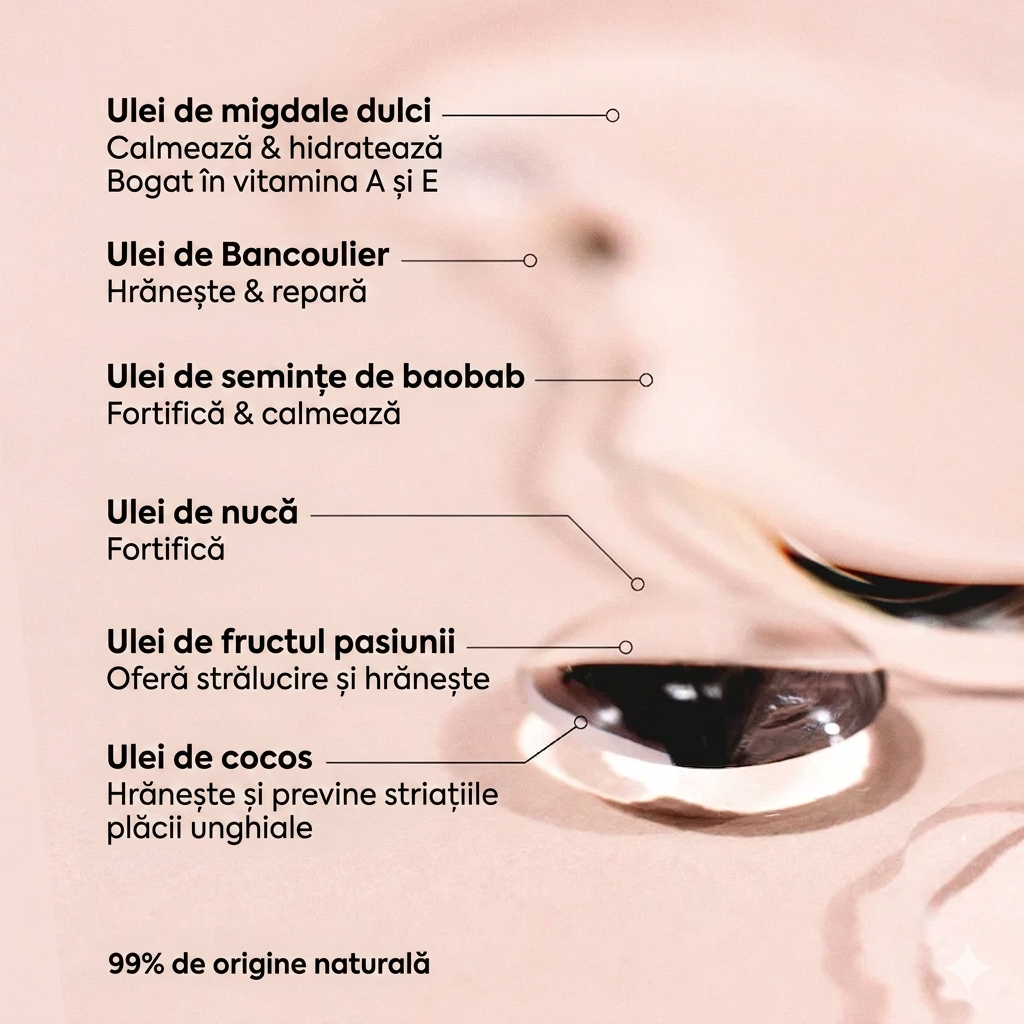 Huile Verte (Ulei Nutritiv pentru Cuticule și Unghii) - imagine 2