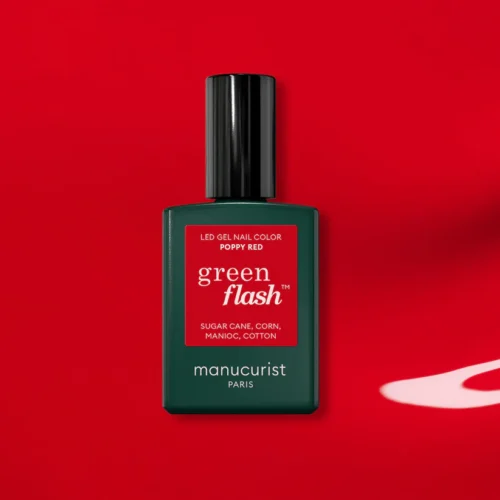 Ojă Semipermanentă Green Flash™ Poppy Red