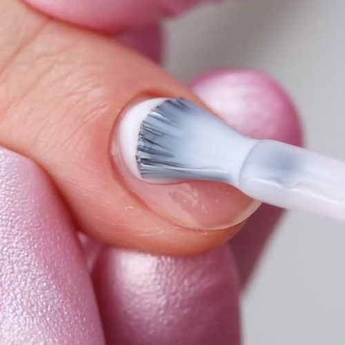Compact Rubber Base Gel – Milky White
